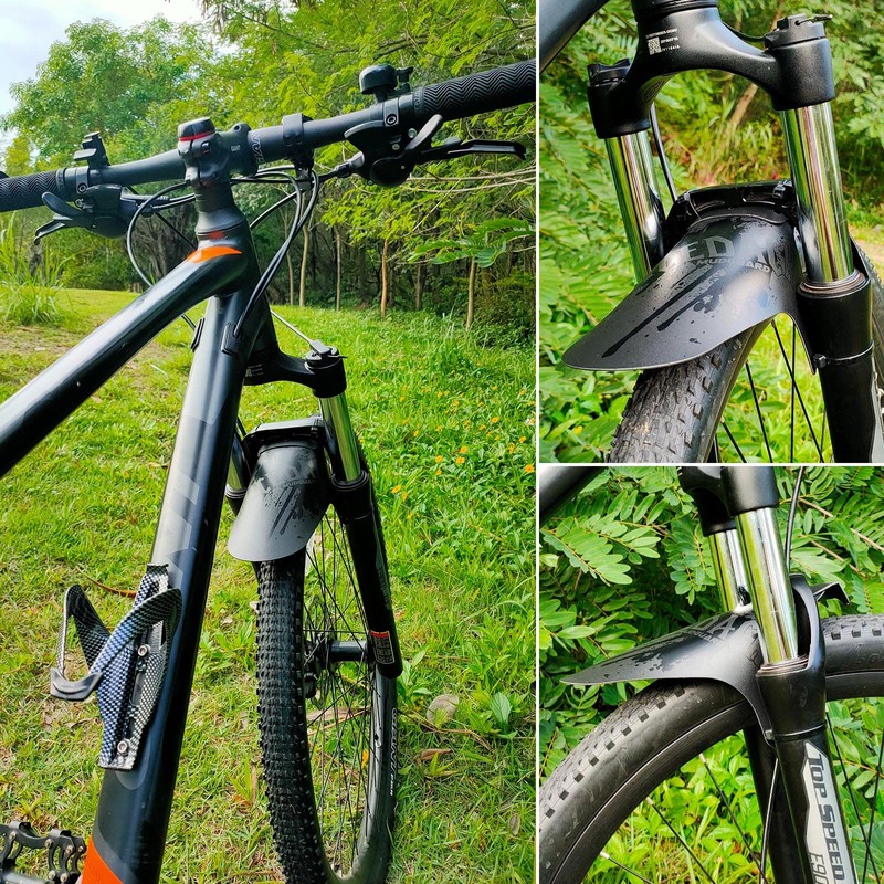 NICEDACK Mud Guard, 2Pcs MTB Bicycle Mudguards for 26" 650B