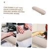 TOVINANNA Nail Arm Rest Pillow Wooden Hand Rest Stand for