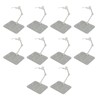 Action Figure Stand,10 Sets Action Figure Accessories,Transparent Acrylic Anime Figure