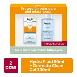 Pack Sun Hydrofluid + Dermatoclean 200 Ml