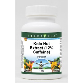 Kola Nut Extract (12% Caffeine) Powder (1 oz, ZIN: 514365) - 3 Pack