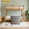 150L Laundry Hamper with Lid,Large Portable 2 Dividers Dirty Clothes