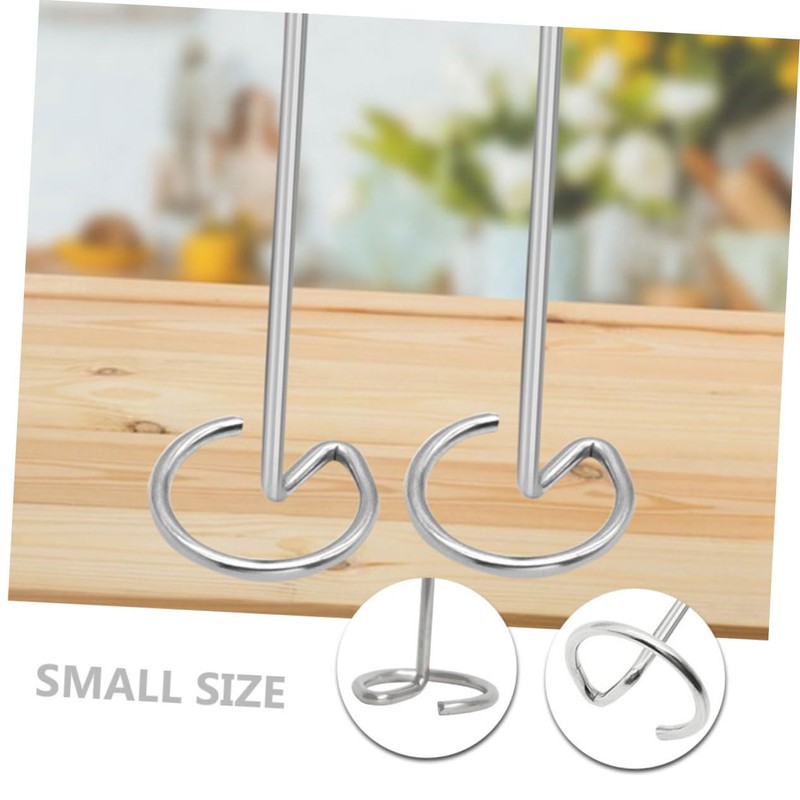 MAGICLULU Stainless Steel BBQ Skewers Vertical Design 10pcs Metal Skewers
