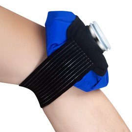 アイシングサポーター スポーツ用 氷嚢 アイズバッグ 氷のう 専用サポーター アイスバッグサポーター バスケ バレー 野球 サッカー 温熱 クールダウン アイシングサポーター スポーツケア アイシングバッグ 固定ベルト(フリーサイズ)