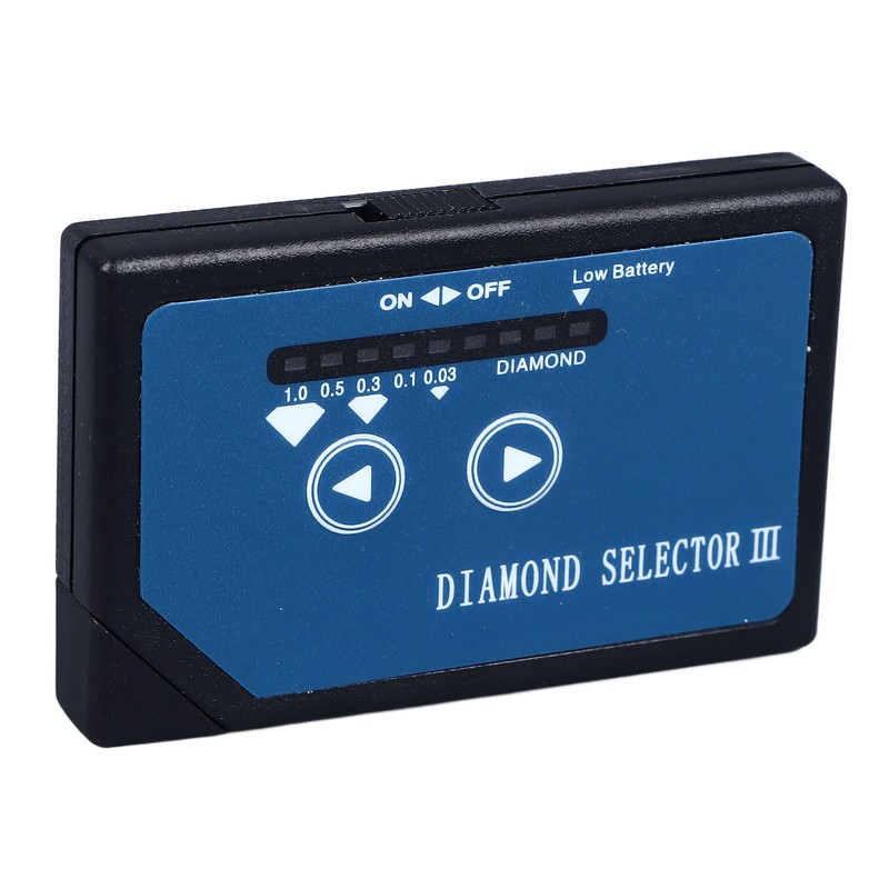 Diamond Tester Tool Metal Alarm Function LED Indicator Sound Remind