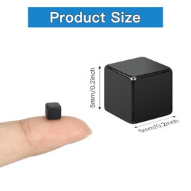 Wukong Pack of 50 Strong Magnets, 5 mm Magnets for Magnetic Board, Whiteboard Magnets for Refrigerators and Offices