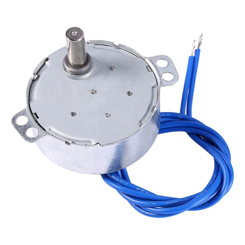 1pc Synchronous Turntable Motor CCW/CW Low Speed Geared Motor for