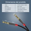 ANYPLUS Aux cable, 3 m, 3 5 jack to 3