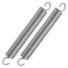 2 Pcs 150mm Extended Compressed Springs, Extension Springs, Dual Hook