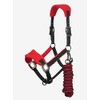 LeMieux Vogue Fleece Headcollar - Halter & Leadrope (Chilli -