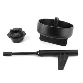 W725 589 00 90 00 W725 589 02 90 00 Oil Filling Tool, Black Oil Filling Tool Adapter Replacement for 725.0 9‑Speed Oil Change