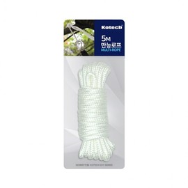 All-purpose rope 5M K-2141 Outdoor leisure tent rope for outdoor use R 4ea