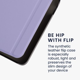 kwmobile Case Compatible with Kobo Libra 2 Case - Cover for eReader with Magnetic Closure - Lavender