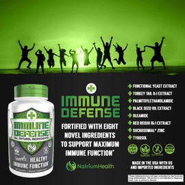 Immune Defense Capsules | 60 Count | Natural Immune Booster | Natrium Health