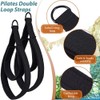 jingfei 2PCS Double Loop Straps,Feet Straps, Yoga Double Loop Straps