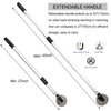 Telescoping Magnetic Sweeper Pickup Tool, Retractable 27" to 43" with