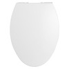 Elongated Toilet Seat For HOROW T0338W Series, Soft Closing Seat