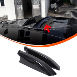 carmotion88 Glossy Black Roof Shark Fin Roof Antenna Trim For Range Rover Sport Vogue 2023+