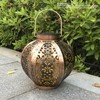 Solar Lanterns Iron Art Decorative Waterproof Outdoor Hanging Solar Lights