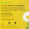 Teabox Premium Darjeeling Green Tea With Chamomile Flowers | 100%