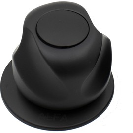 Manerales para Regadera Negro Mate Alfa X1-Q3NEG Juego de 2 Piezas Compatibles con Válvulas Estándar