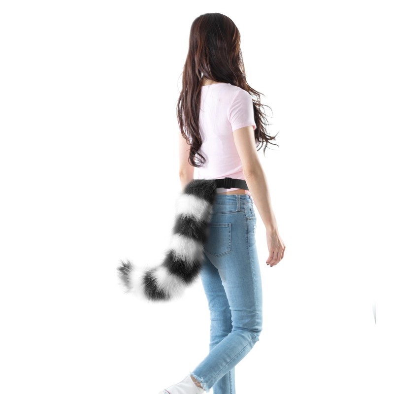 DRESHOW Fox Fur Tail Cosplay Costume Party Super Huge Fluffy