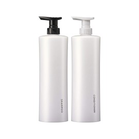 Merit Smart Holder Set, Shampoo & Conditioner, White (Design No.140), *Kao Shampoo/Conditioner Refill (Easy Eco Pack), Sold Separately, A: White (Design), 2 Assorted
