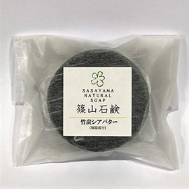 Sasayama Soap with Homemade Honey [Bamboo Charcoal Propolis Soap, 3.0 oz (85 g) [Natural Honey/Moisturizing Ingredients] Soap Face, Whole Body, Solid Soap (Made in Japan) a15