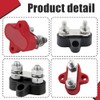 Lyxheth 2PCS Bus Bar 12V 200A Battery Power Distribution Block,