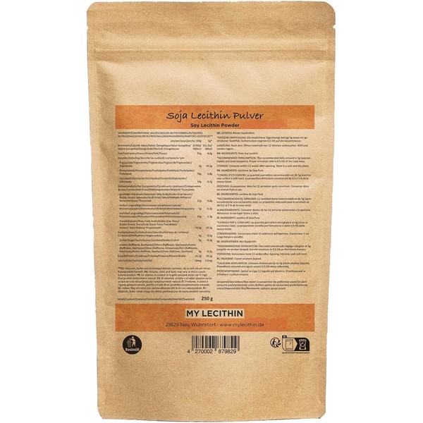 1000gr Soja-Lecithin | Reinlecithin | Hohe Bioverfügbarkeit | Qualität aus