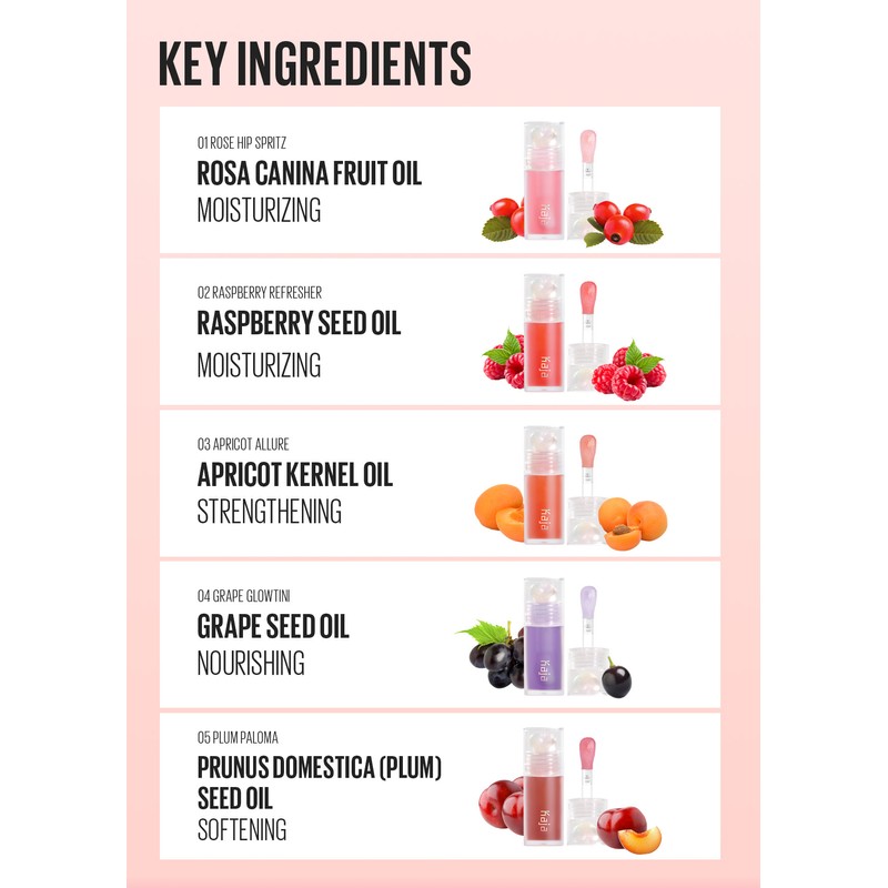 Kaja [Kaja]*new* Juicy Glass Lip Oil (8 colors)