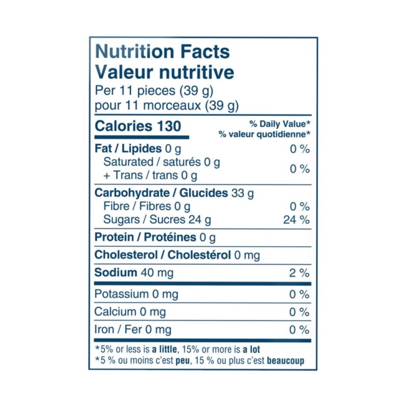 Hershey Canada Inc. Jolly Rancher Gummies Sours, Berries Flavors, 182g/6.4