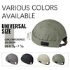 Clakllie Skull Cap Beanie Hat Men Cotton Docker Cap for
