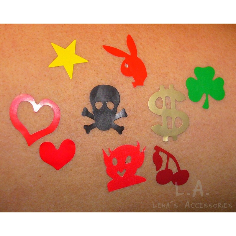 Sun Shine Tanning Stickers - Set of 50