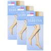 Gunze SBS570 Women's Short Stockings, Sabrina, 3 Pairs Set, Cool,