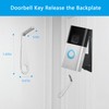 Doorbell Adhesive Mount Compatible with Ring Battery Doorbell (2024 Release),