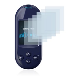 Savvies Pack of 6 Screen Protectors for LifeScan OneTouch Ultra Plus Reflect Screen Protector Ultra Transparent