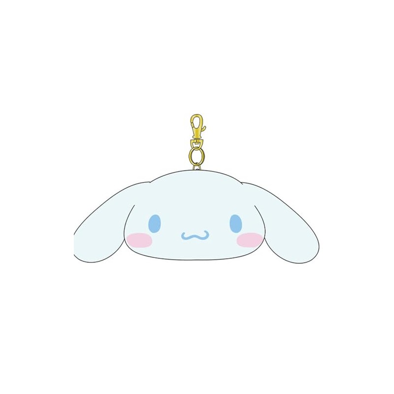 Ki Company Sanrio Characters Face Pass Case, Cinnamoroll, SAC-PC-CN, H