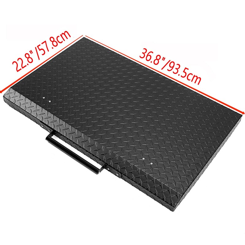 ECOTRIC Griddle Cover Lid Powder Coated Black Aluminum Compatible with