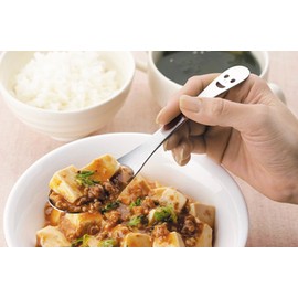 Shimomura Kihan Renge Spoon, Nico, Set of 5, Made in Japan, Stainless Steel, Dishwasher Safe, Rust Resistant, Good Mouthfeel, Easy to Eat, Curry, Soup, Rice, Dessert, Renge, Matte Finish, Cutlery