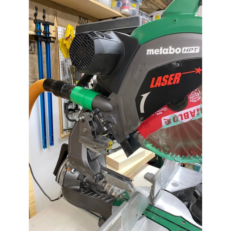Metabo Miter Saw Adapter for 2.5 Inch (2 1/2") Standard