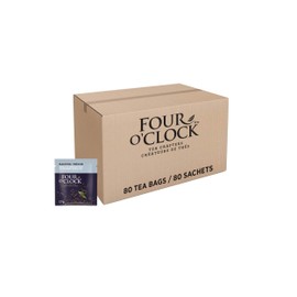 Four O'Clock Black Tea English Breakfast, Non-GMO, Kosher, Gluten-Free, 80 Count, 340g