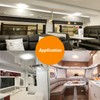 Dream lighting Caravan Ceiling Light 12 V Dimmable Motorhome Boat