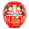 Takasaki Daruma Cute Daruma, Color Daruma, No. 1, Red