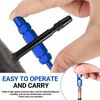 pawpoem Valve Core Remover Tool Kit Bike, Aluminum Alloy Bicycle