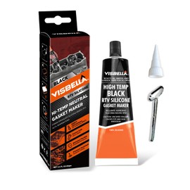 Visbella Liquid Gasket, 3.5 oz (99 gm), Heat and Oil Resistant, Suitable for Motorcycles, Mufflers, Intake Manifolds, Cylinder Heads, Carburetors, Exhaust Manifolds, etc
