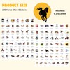 Kabwea Horse Sticker Set, 100 Pieces Waterproof Stickers For Kids