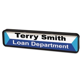 DIY Sign, Plastic, 9 3/8 x 1 7/8, Black