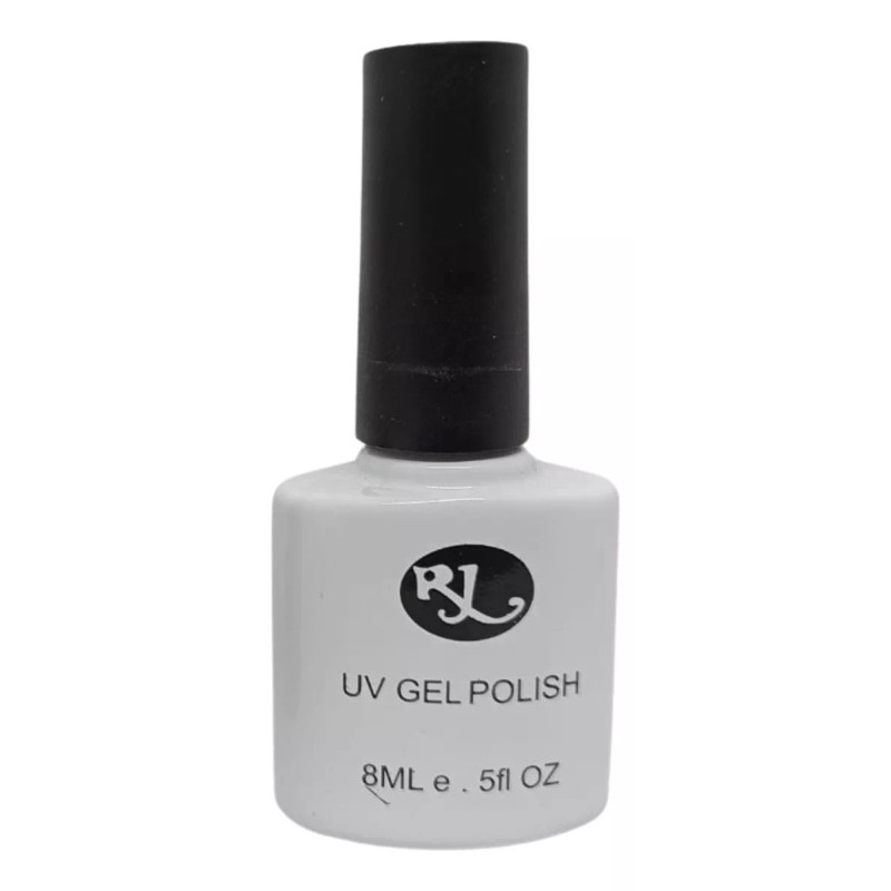 Rj Gel Semipermanente De 3 Pasos Color Blanco Y Negro