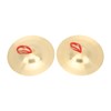 Crash Cymbal Brass Percussion Instrument Pair Teaching Tool Toy for